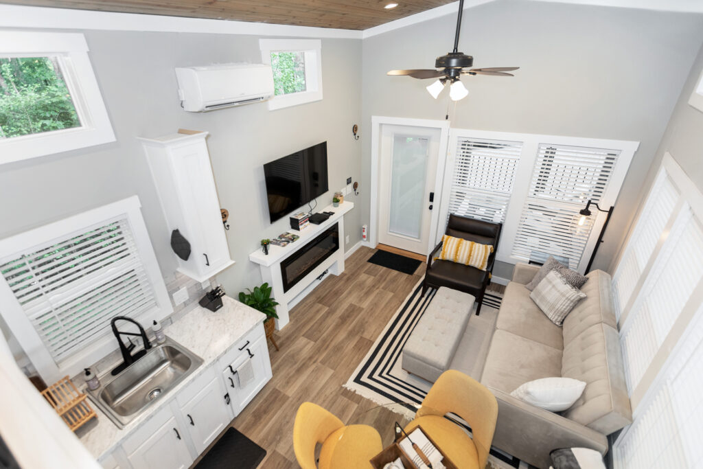 214 creekwalk model living kitchen 2