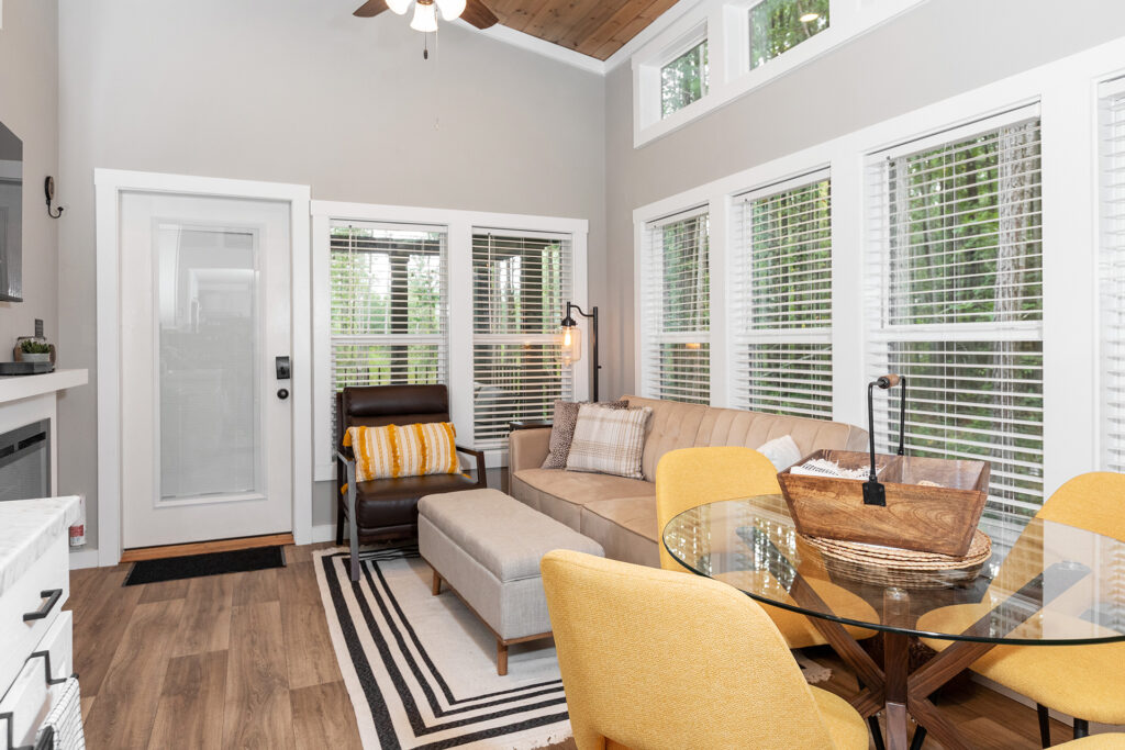 214 creekwalk model living room